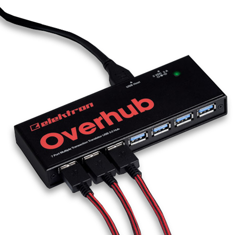 ELEKTRON - Hub 7 porte USB 3.0 per unita' Overbridge