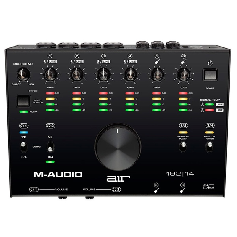 M-AUDIO - Interfaccia audio/MIDI USB 8-In / 4-Out con qualità sonora a 24-bit / 192kHz