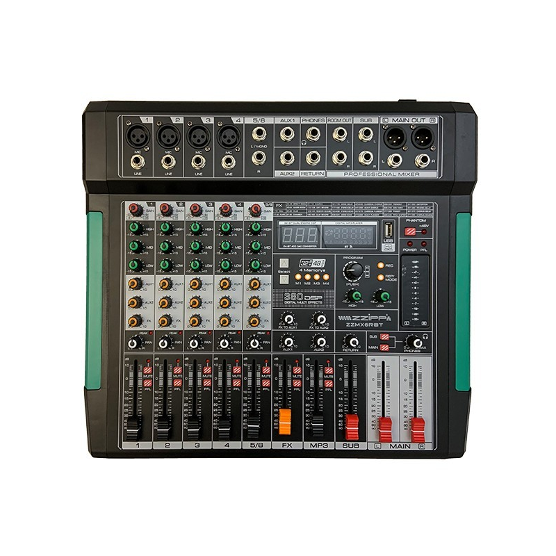 ZZiPP - Mixer 6 canali con effetti e recording