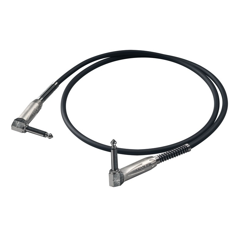 PROEL - Cavo Jack mono 6,3mm angolare - jack mono 6,3mm angolare