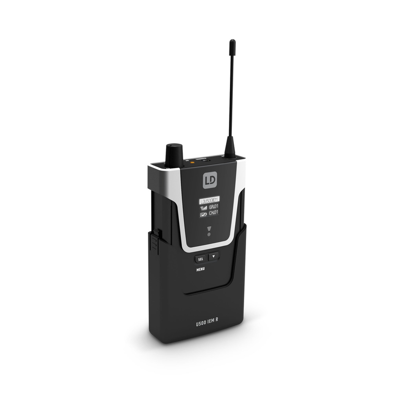 LD SYSTEMS - Sistema di monitoraggio In-Ear Monitoring con auricolari - 514 - 542 MHz