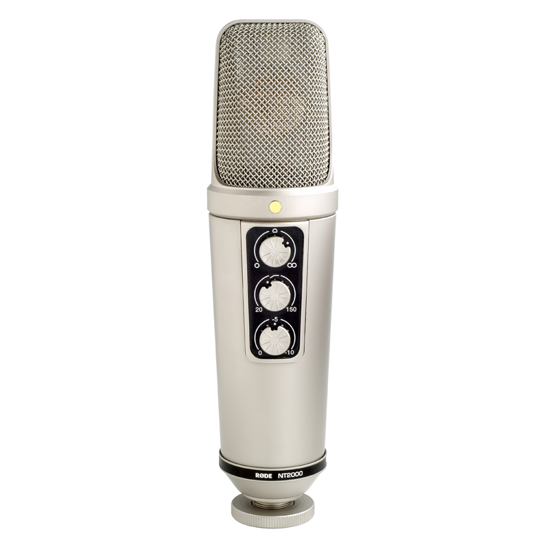 RODE - Microfono a condensatore, doppio diaframma largo da 1”, tutte le risposte polari gestibili a controllo continuo