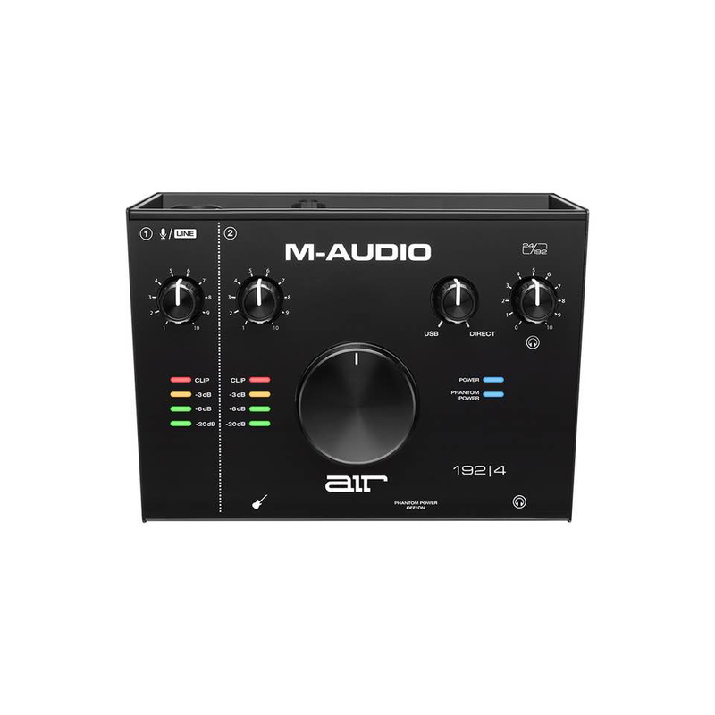 M-AUDIO - PACK COMPLETO CON INTERFACCIA AUDIO/MIDI MICROFONO E CUFFIE PER LA PRODUZIONE VOCALE