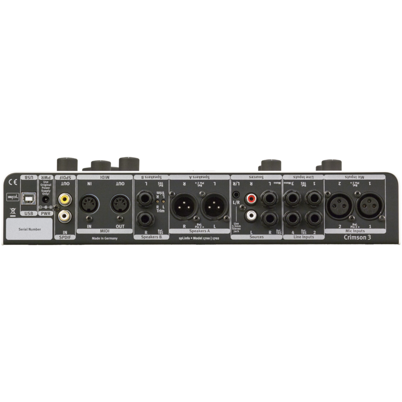 SPL - Interfaccia audio con monitoraggio analogico, phonitor matrix e talkback