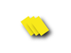 OH-FX - CORIANDOLO RETTANGOLARE IN CARTA 1Kg GIALLO