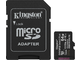 KINGSTON - MicroSDXC Canvas Select Plus Gen3 64GB con adattatore