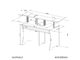 GLORIOUS - Console di lavoro compatta e con un design ben organizzato