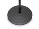 GRAVITY - Asta microfonica dritta con base tonda nera