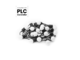 TWINKLY - 20 RGB PLC G45 bulb, 50 cm spacing, black cable