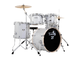 TAMBURO - Batteria serie T5 5 pezzi colore Silver Sparkle