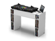 GLORIOUS - Tavolo per DJ con scomparti per dischi