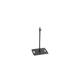 GRAVITY - Supporto per illuminazione con base quadrata in acciaio