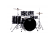 MAPEX - Set Comet Rock 5 pezzi completo di piatti, hardware e seggiolino. Finitura DK Dark Black