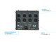 HERITAGE AUDIO - Rack frame 4 slot per moduli della serie 500