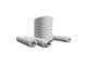 LD SYSTEMS - Sistema PA a colonna ultraportatile a batteria bianco - versione da 3200 mAh