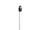 GRAVITY - Asta microfonica dritta con base tonda bianco