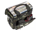 MAGMA - Borsa per 50 dischi LP n vinile mimetica/rossa