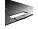 GRAVITY - Supporto per illuminazione con base quadrata in acciaio