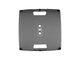 GRAVITY - Supporto per illuminazione con base quadrata in acciaio