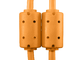 UDG - Cavo USB 2.0 A-B Orange Angolare da 3mt.