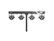 SAGITTER - Kit 4 proiettori 3x6W led RGBW/FC