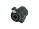 NEUTRIK - Connettore da pannello tripolare XLR abbinato a spina jack da 6,35 mm, stereo, senza contatto 