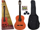 EKO - Chitarra classica naturale con borsa, accordatore e plettri
