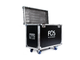 FOS TECHNOLOGIES - Flight Case doppio con ruote per 2 unità Led Beam 150