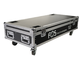 FOS TECHNOLOGIES - Flight Case con ruote e stazione di ricarica per 8 unità Atlas Tube. Include spazio per tutti gli accessori