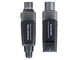 XVIVE - Kit trasmettitore e ricevitore wireless per segnali mic e line