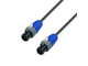 ADAM HALL - Cavo per altoparlanti 2 x 2,5 mm² Neutrik Speakon a 2 poli a Speakon a 2 poli 1 m