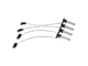 RCF - 4 quick back lock pins kit for HDL systems from HDL 10-A to HDL 30-A.