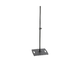 GRAVITY - Supporto per illuminazione con base quadrata in acciaio