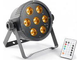 BEAM Z - Led Flat Par 7x15W RGBAW IR
