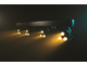 SAGITTER - Kit 4 proiettori 3x6W led RGBW/FC