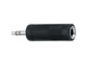 QUIKLOK - Adattatore audio Jack 6.3 mm stereo femmina / Jack 3.5 mm stereo.
