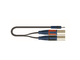 QUIKLOK - MINIJACK STEREO/2 XLR MASCHIO
