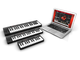 IK MULTIMEDIA - Mini Master Keyboard 25 tasti per sistemi Mac e Pc