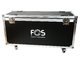 FOS TECHNOLOGIES - Flight case con ruote per 6 unità Glow