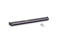 CAMEO - Barra a 12 LED UV da 3 W in alloggiamento nero LED con telecomando IR