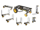ROCK N ROLLER - Carrello con ruote girevoli, max carico 226kg