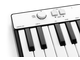 IK MULTIMEDIA - Mini Master Keyboard a 25 tasti per sistemi Android, iOS, Mac, Pc