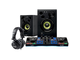 HERCULES - KIT PER DJ CON CONTROLLER, MONITOR E CUFFIE