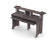 GLORIOUS - Console di lavoro compatta e con un design ben organizzato