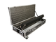 FOS TECHNOLOGIES - Flight Case con ruote e stazione di ricarica per 8 unità Atlas Tube. Include spazio per tutti gli accessori