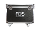 FOS TECHNOLOGIES - Flight case con ruote per 2 unità Spot 150