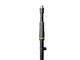 GRAVITY - Asta microfonica dritta con base tonda nera