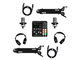 RODE - Comprende: 1 RodeCaster Duo, 2 Podmic, 2 NTH100, 2 PSA1+, 2 XLR-3M
