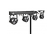 SAGITTER - Kit 4 proiettori 3x6W led RGBW/FC