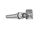 SHURE - Microfono dinamico doppio diaframma per voce - Colore silver